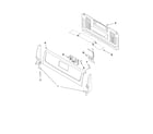 Whirlpool WFG114SWT0 backguard parts diagram