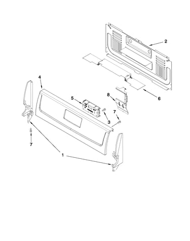 Backguard parts