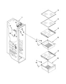 Freezer liner parts