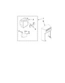 Motor and ice container parts