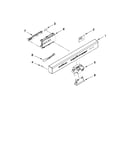 Control panel and latch parts