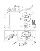 Pump, washarm and motor parts
