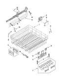 Upper rack and track parts