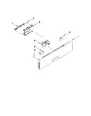 Control panel and latch parts