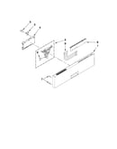 Control panel and latch parts
