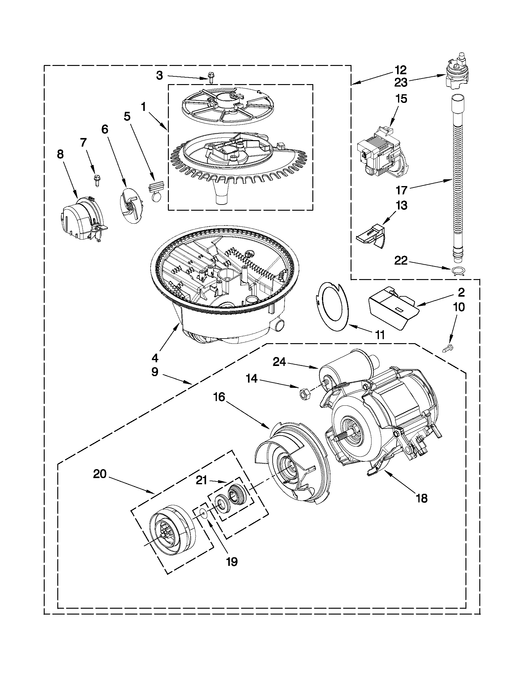 PUMP AND MOTOR PARTS