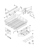 Upper rack and track parts