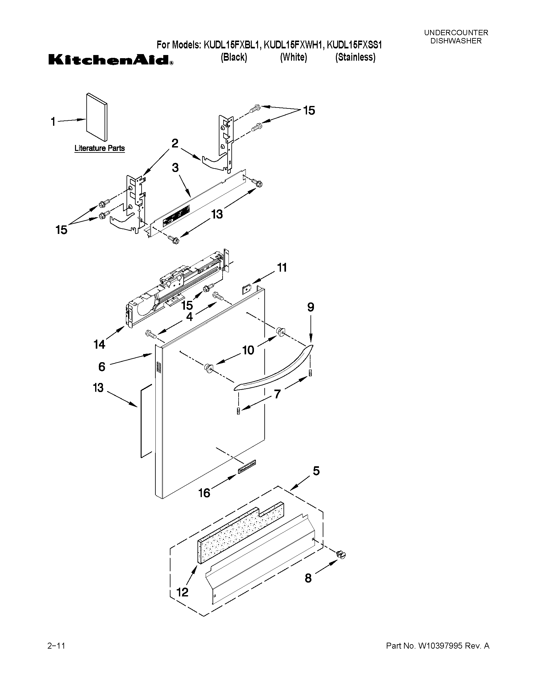 Door and panel parts