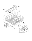 Upper rack and track parts