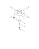 Lower washarm and strainer parts