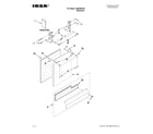 Ikea IUD9750WS3 door and panel parts diagram