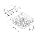 Upper rack and track parts