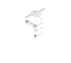 Ikea IUD9750WS3 lower washarm and strainer parts diagram