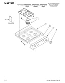 Cooktop parts