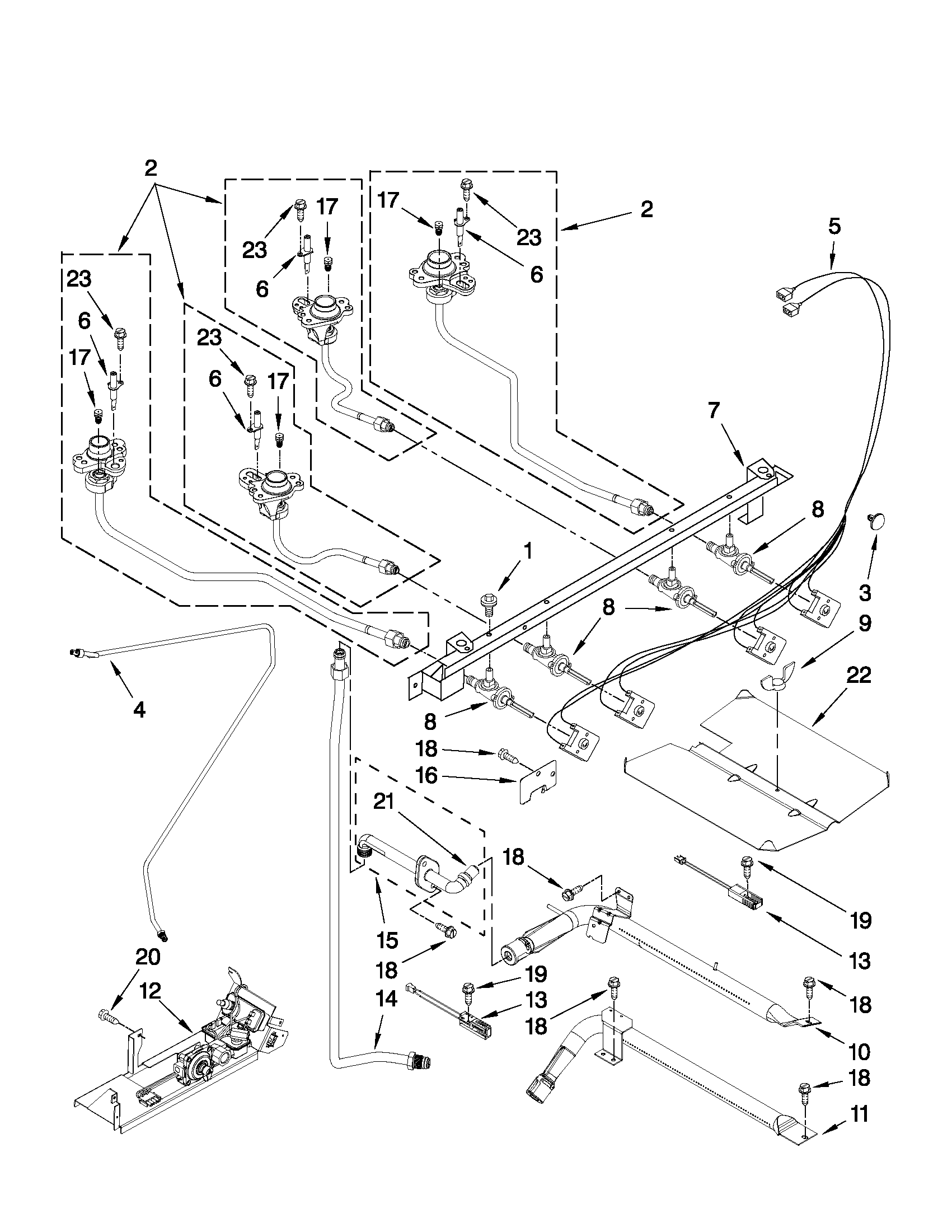 Manifold parts