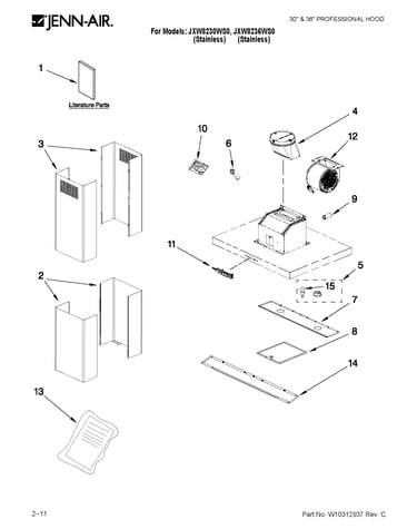 Hood parts