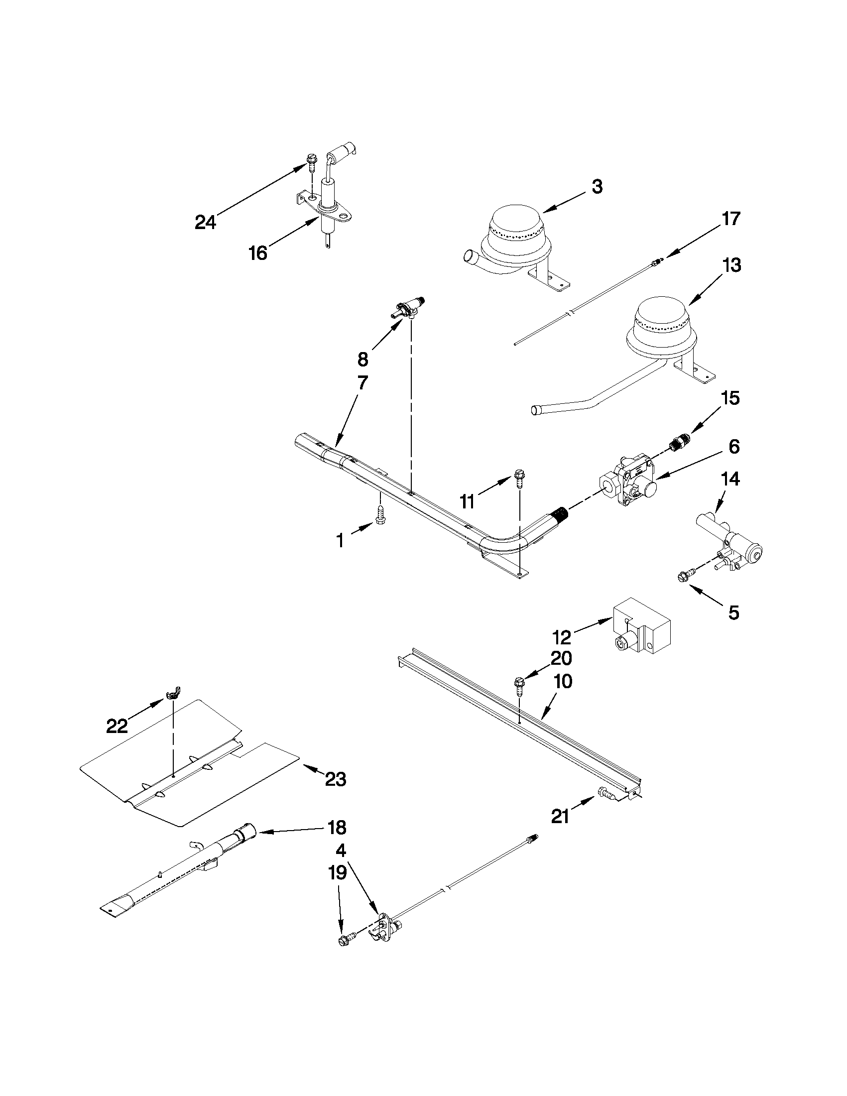 Manifold parts