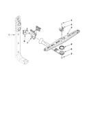 Upper wash and rinse parts