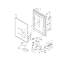 Amana GB2026REKS8 refrigerator door parts diagram