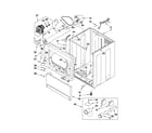 Maytag 7MMGDX700YL0 cabinet parts diagram