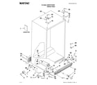 Maytag MSD2573VES02 cabinet parts diagram