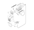 Maytag MSD2573VES02 icemaker parts diagram