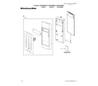 KitchenAid KHMS1850SBL0 control panel parts diagram