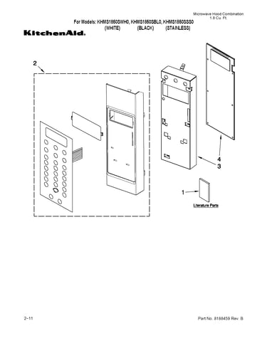Control panel parts