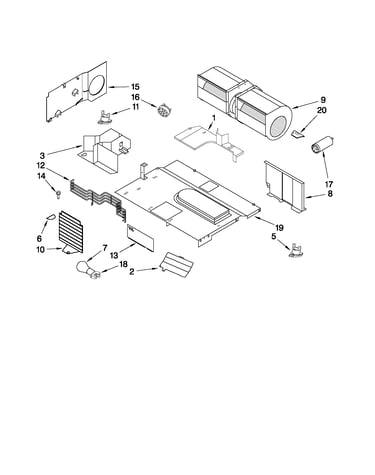 Air flow parts