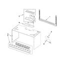 Cabinet and installation parts