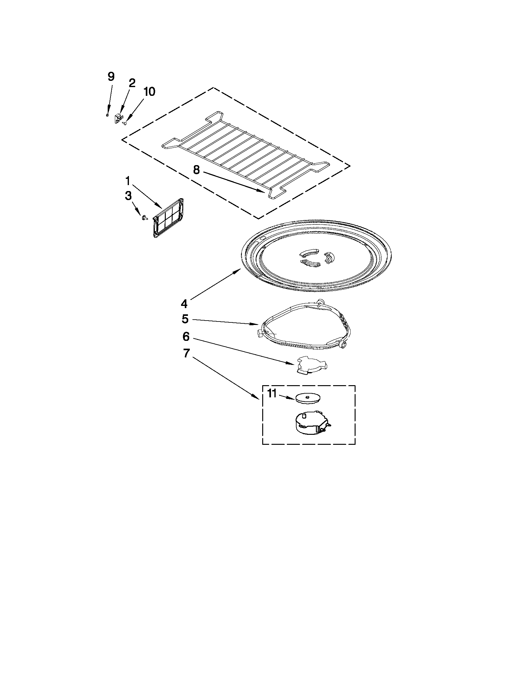 Turntable parts