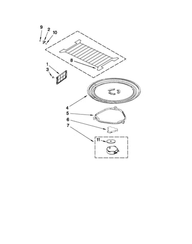 Turntable parts
