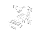 Ikea IMH16XVS1 interior and ventilation parts diagram