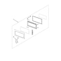 Whirlpool WMH1162XVB1 door parts diagram
