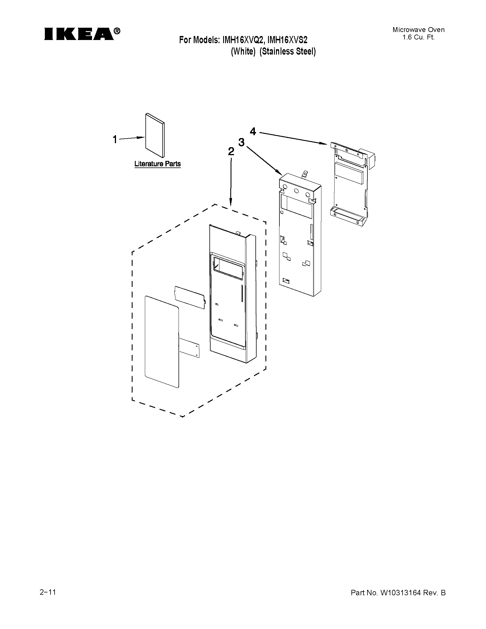 Control panel parts