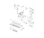 Ikea IMH16XVQ2 interior and ventilation parts diagram