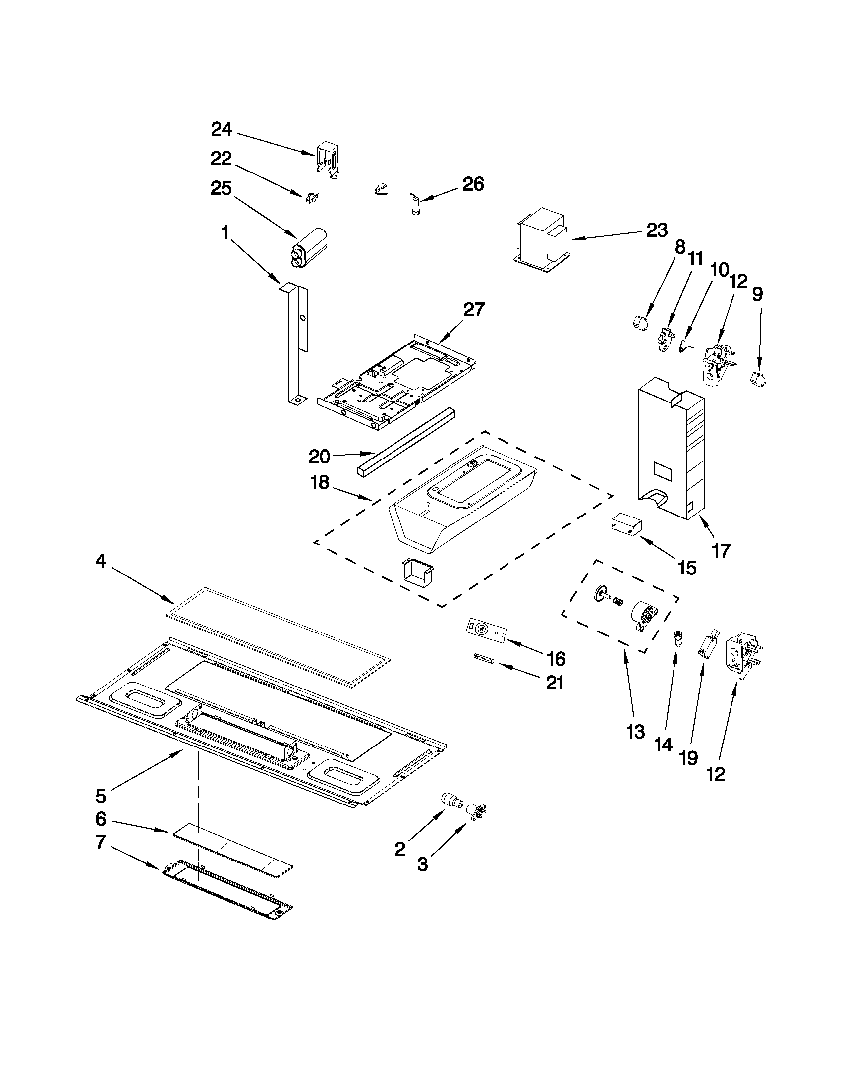Interior and ventilation parts