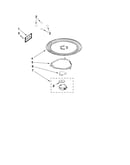 Magnetron and turntable parts