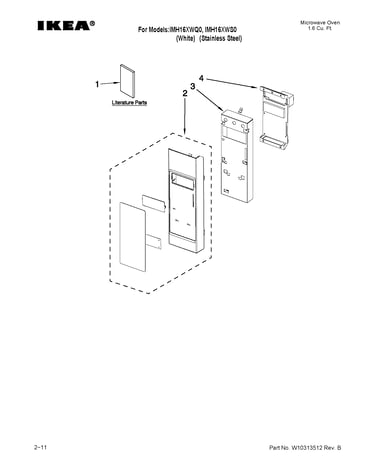 Control panel parts