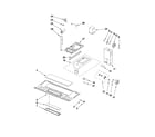 Ikea IMH16XWQ0 interior and ventilation parts diagram