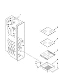 Freezer liner parts