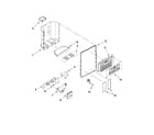 Whirlpool GSF26C4EXT00 dispenser front parts diagram