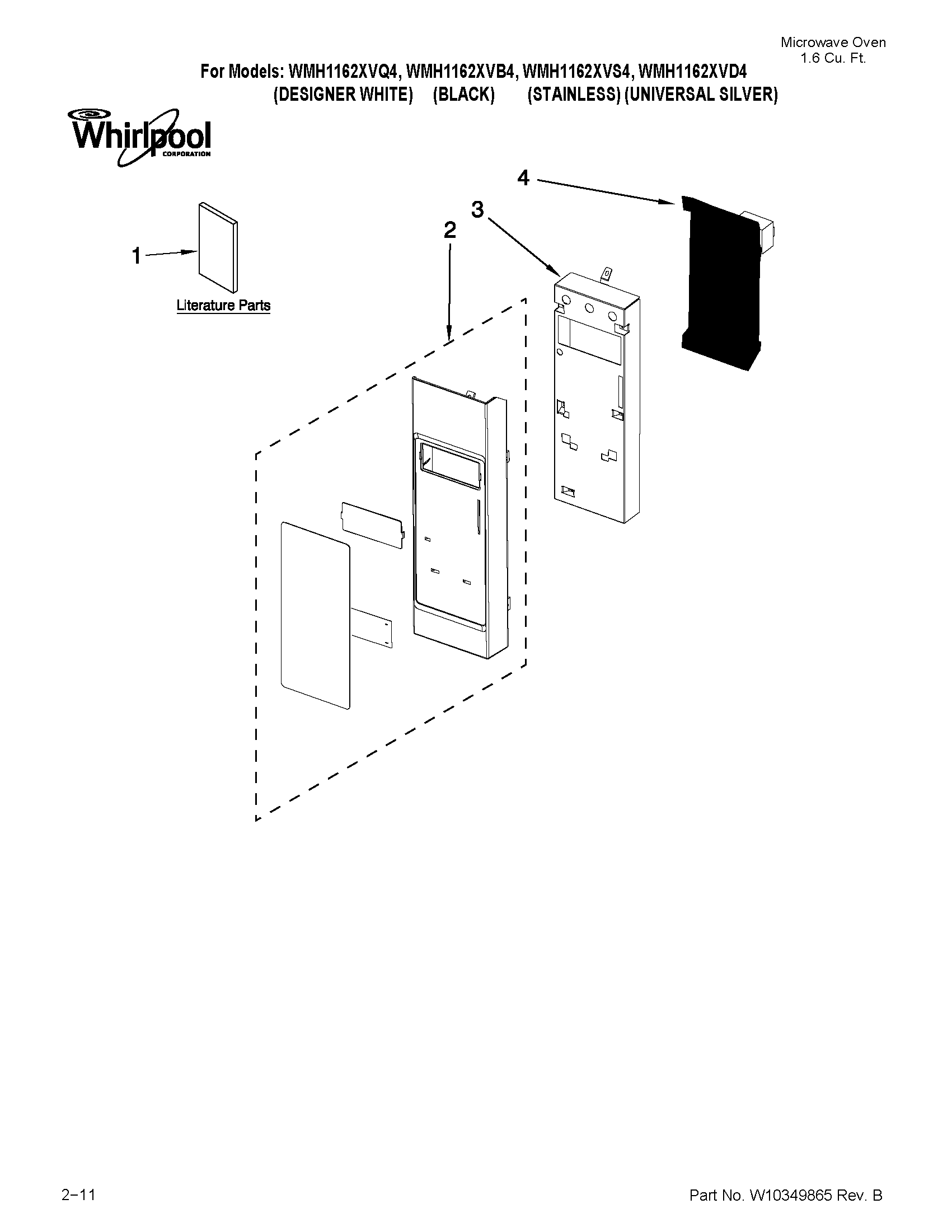 Control panel parts