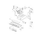 Whirlpool WMH1162XVD4 interior and ventilation parts diagram