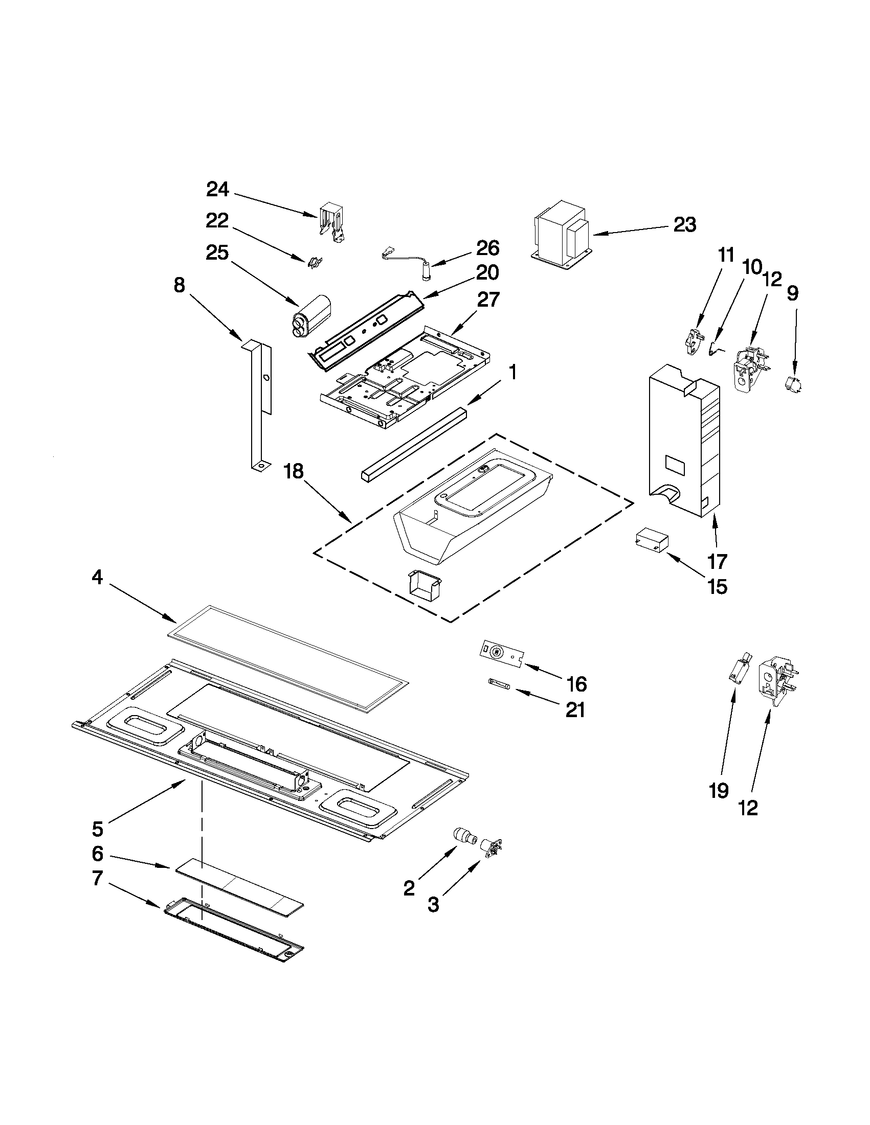 Interior and ventilation parts