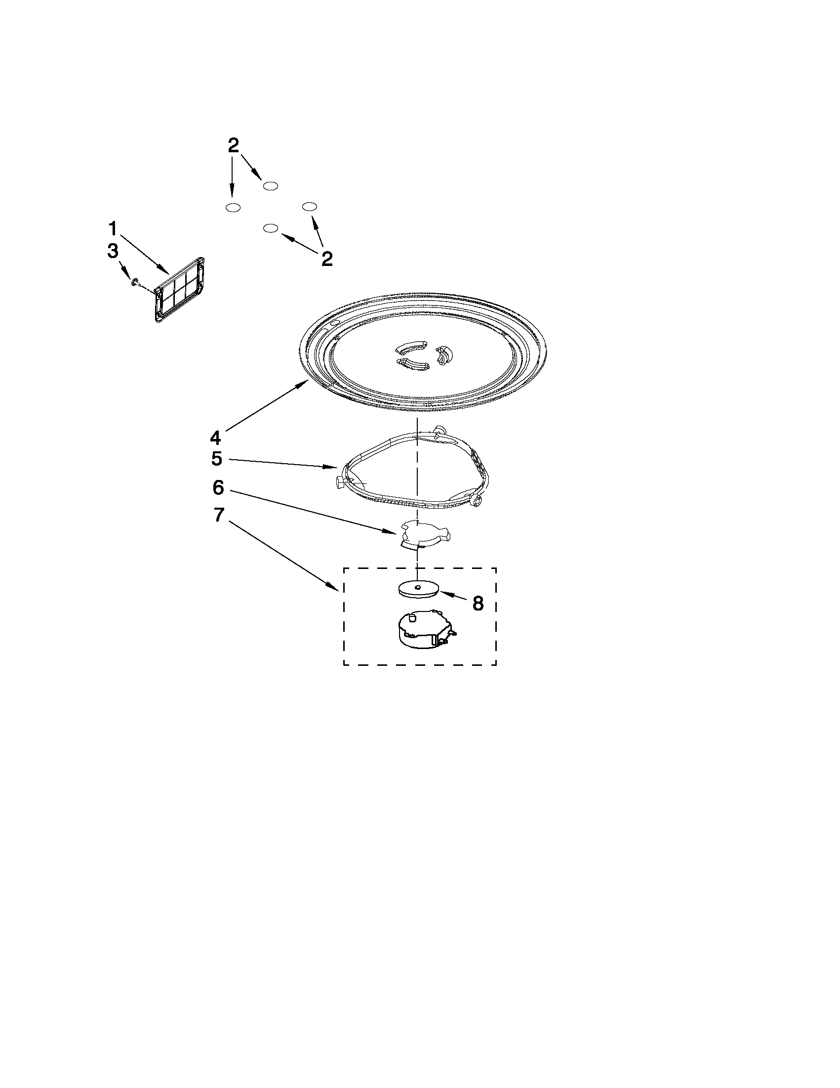 Turntable parts