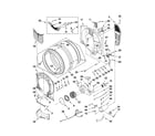 Whirlpool WGD7990XG0 bulkhead parts diagram