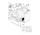 Whirlpool 7MWGD5700YW0 cabinet parts diagram