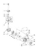 Brake, clutch, gearcase, motor and pump parts