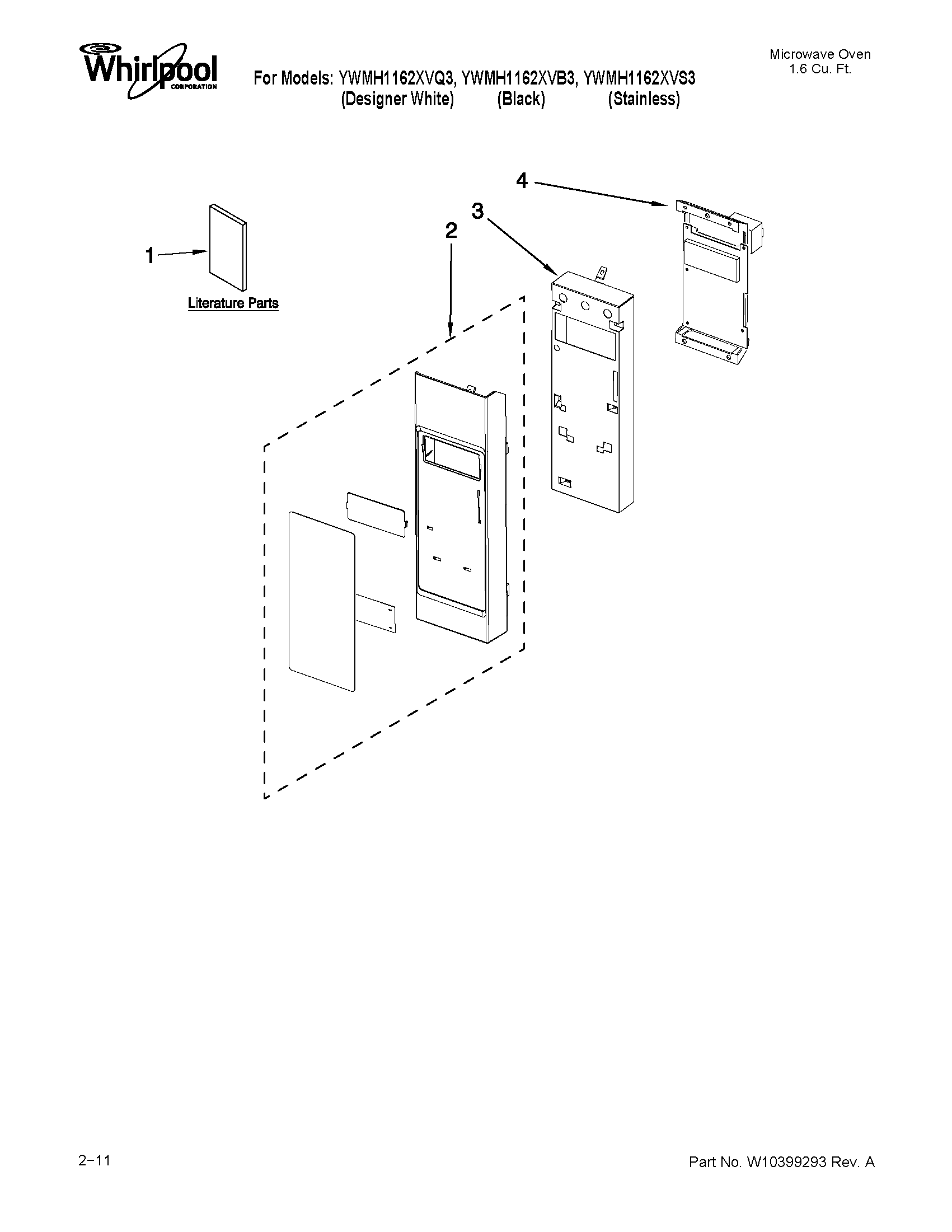 Control panel parts